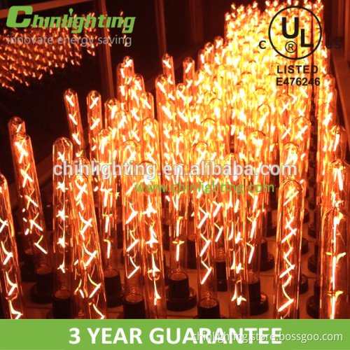Vintage incandescent bulb 100% replacement led bulb filament T30 tube bulb decoration light